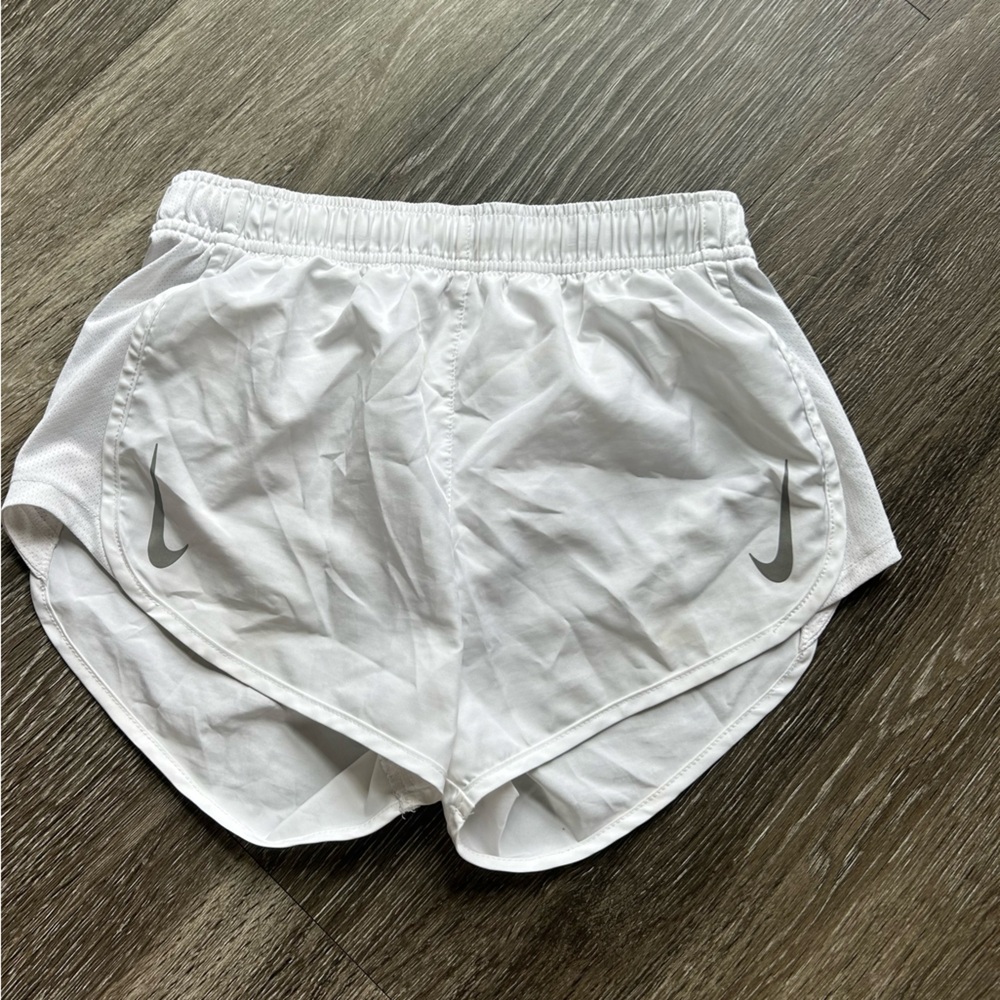 Nike Women's White Dr Fit Shorts